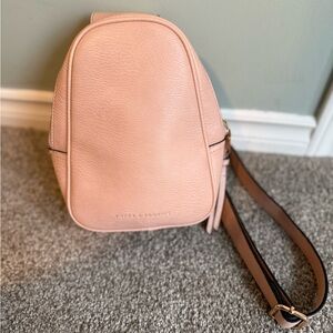 Poppy and Peonies vegan leather Romer crossbody bag. Like new.